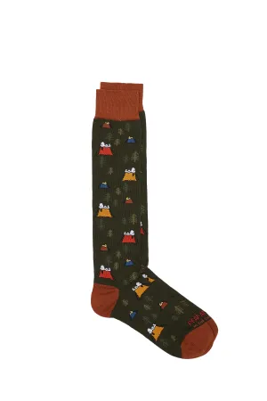 Socks In The Box Sleeping Snoopy Tent All Over