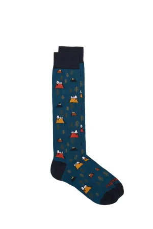 Socks In The Box Sleeping Snoopy Tent All Over