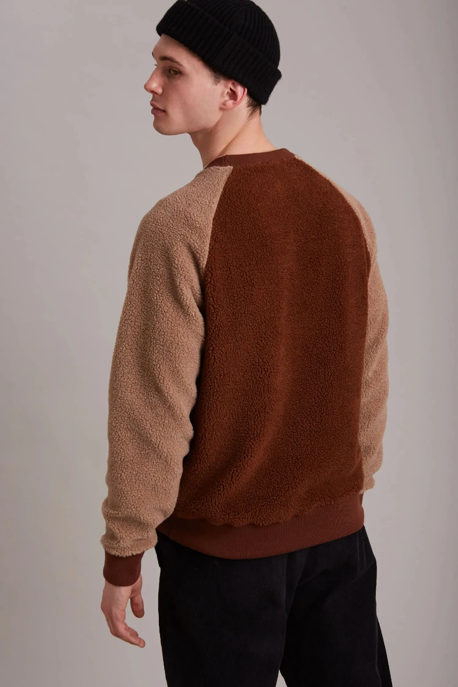 Sweatshirt In The Box Teddy Bear Round Neck Color