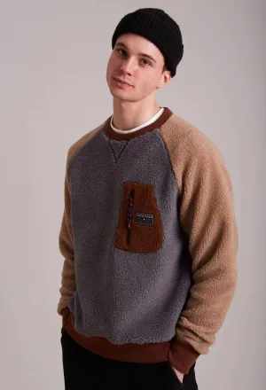 Sweatshirt In The Box Teddy Bear Round Neck Color