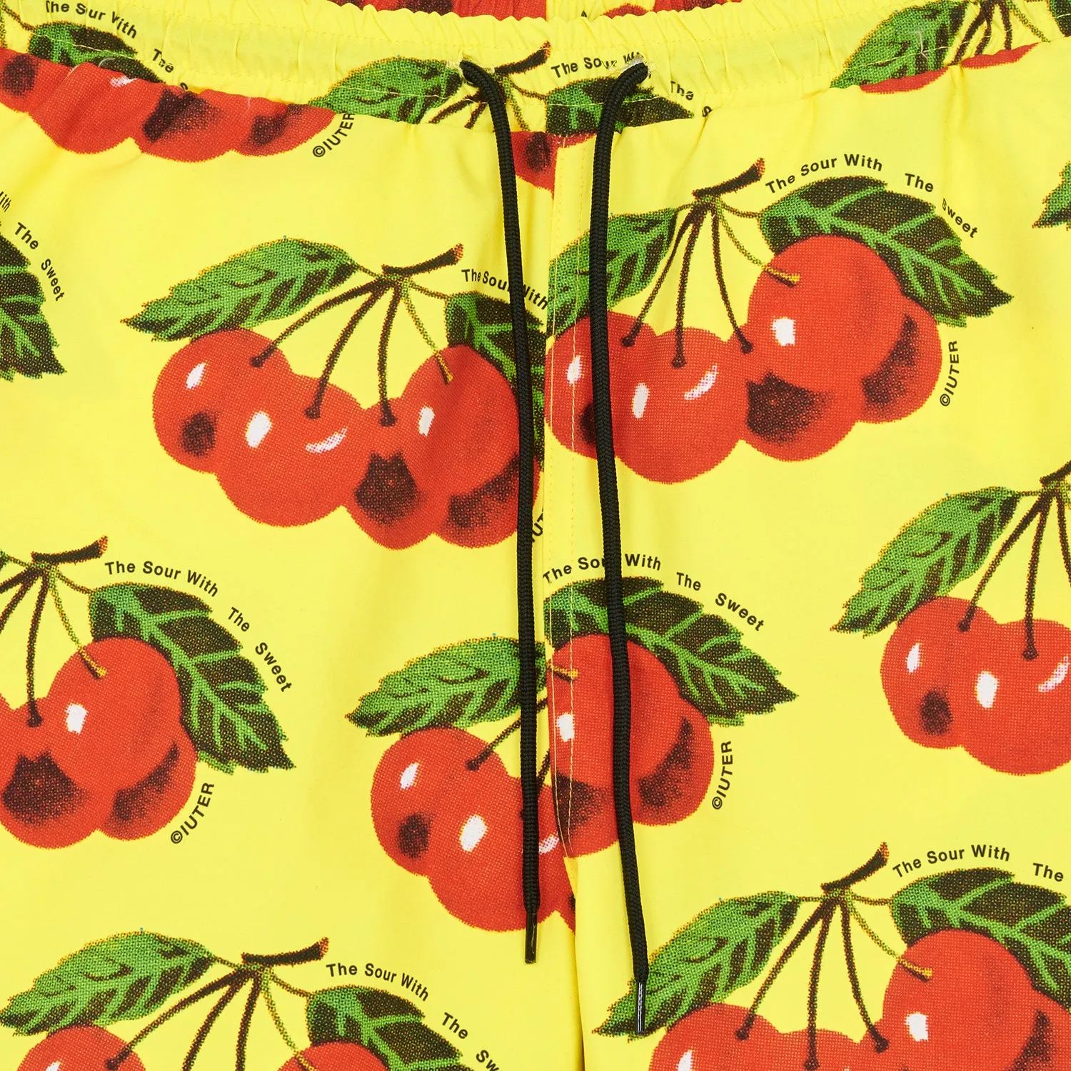Swimsuit Iuter Cherry Allover Yellow