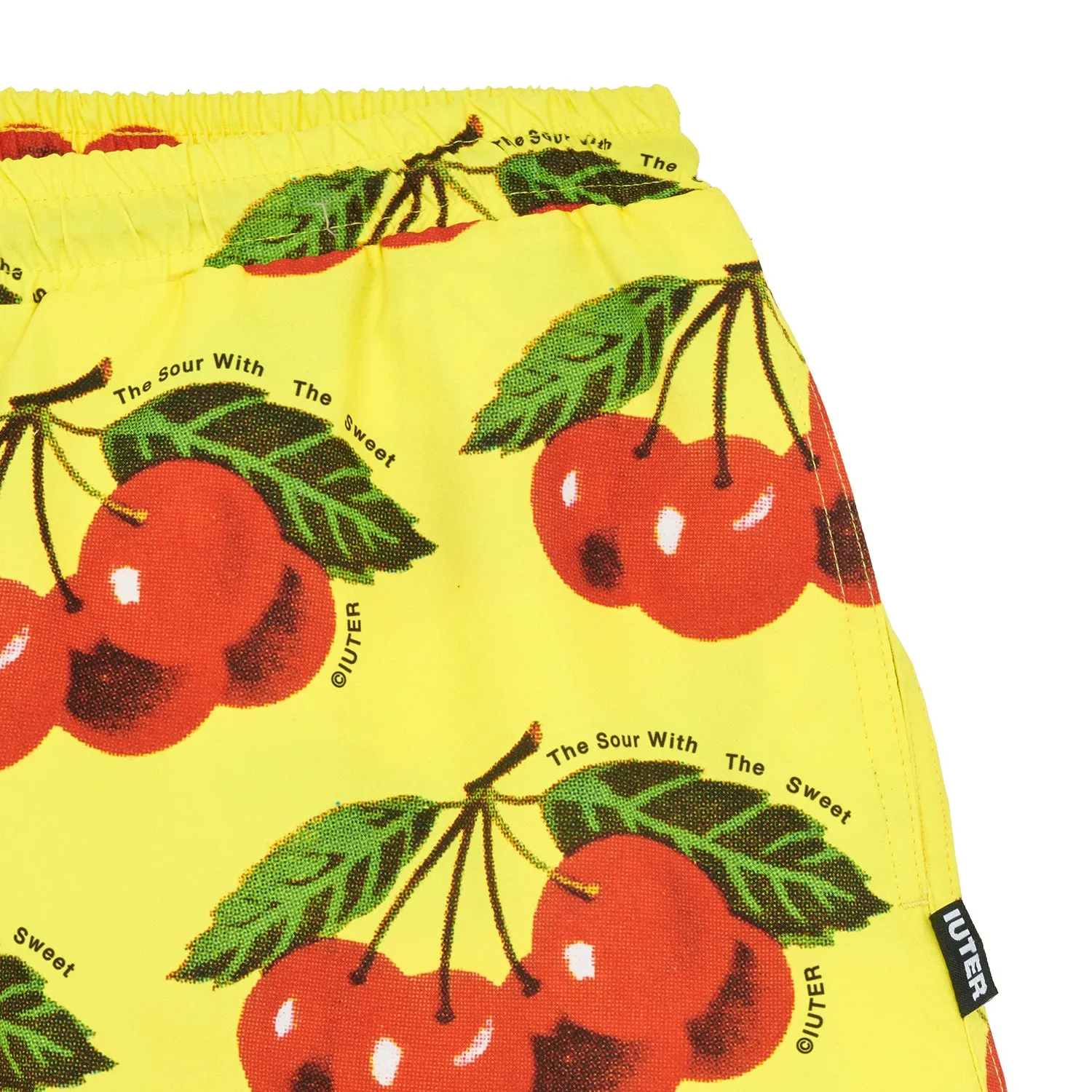 Swimsuit Iuter Cherry Allover Yellow