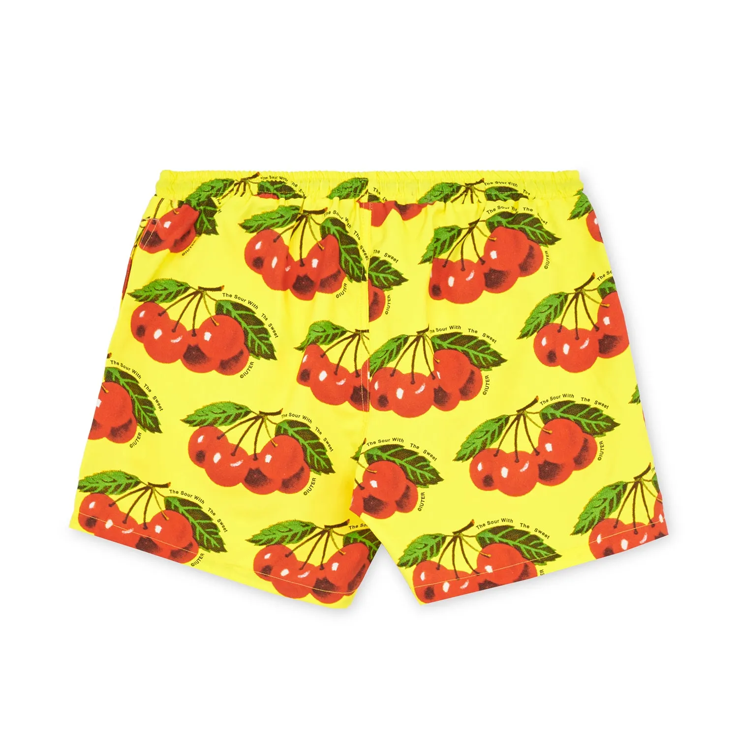 Swimsuit Iuter Cherry Allover Yellow
