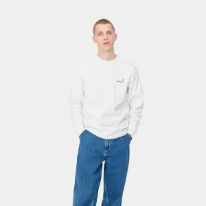 T-shirt Carhartt L/S American Script