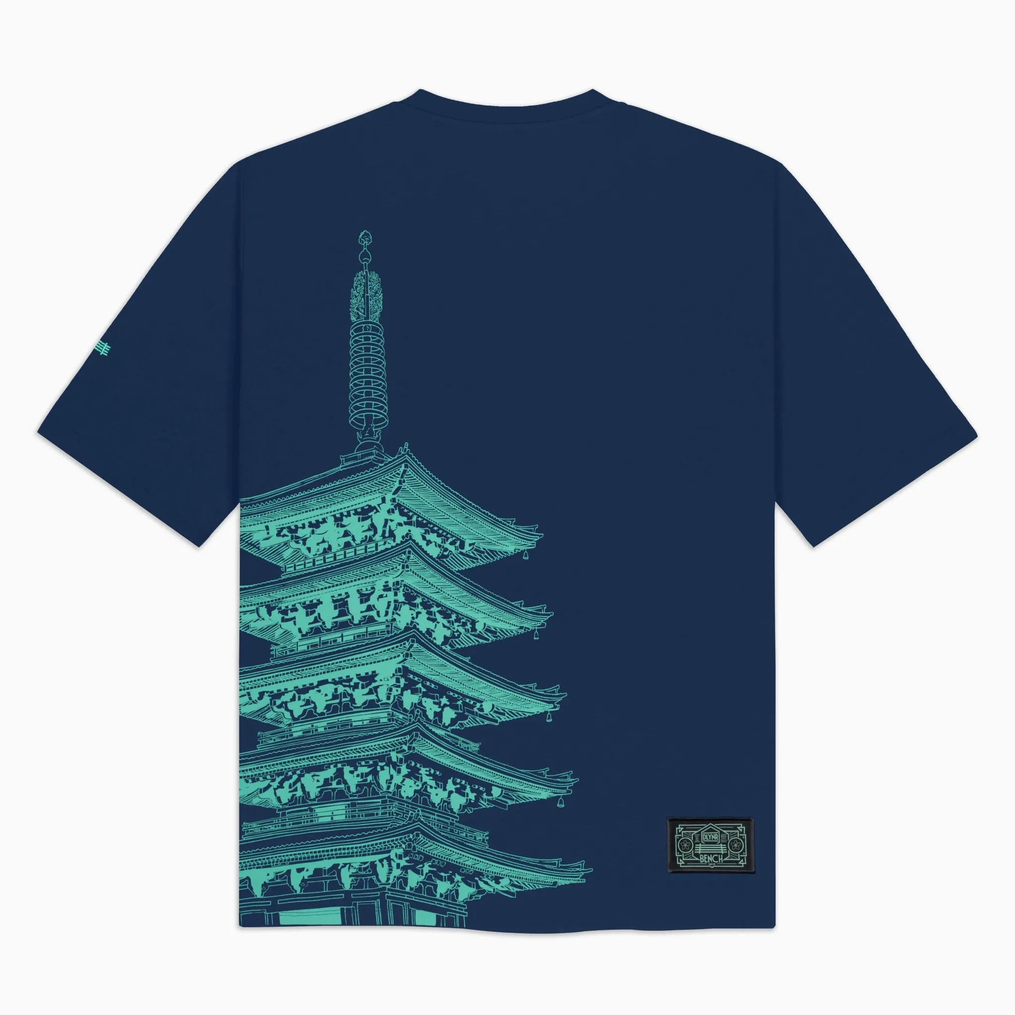 T-shirt Dolly Noire Bench Tokyo Over Kimono
