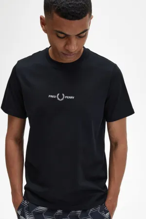 T-shirt Fred Perry Embroidered