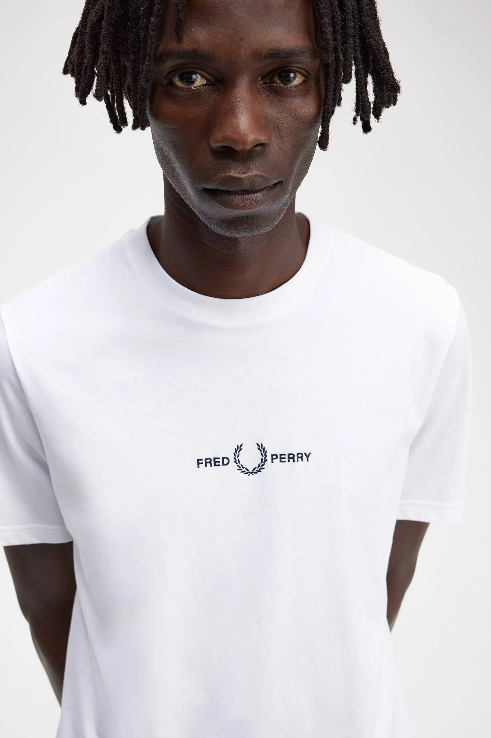 T-shirt Fred Perry Embroidered