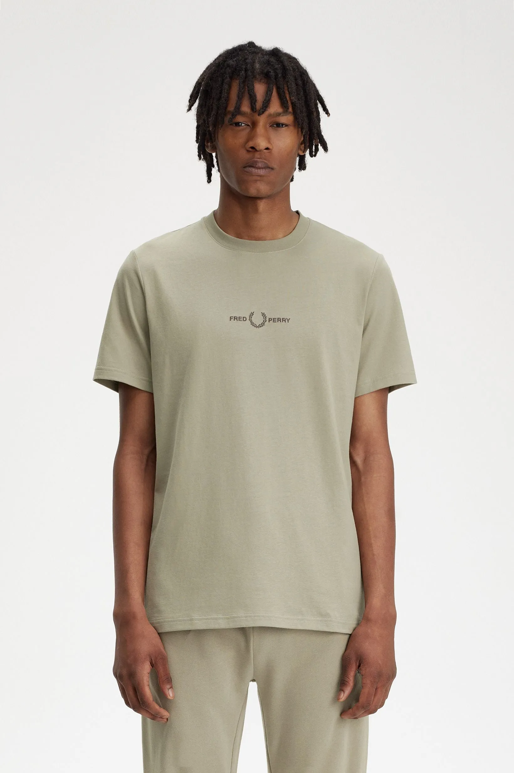 T-shirt Fred Perry Embroidered