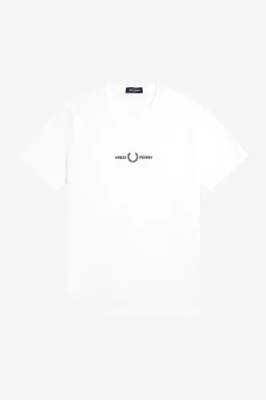 T-shirt Fred Perry Embroidered