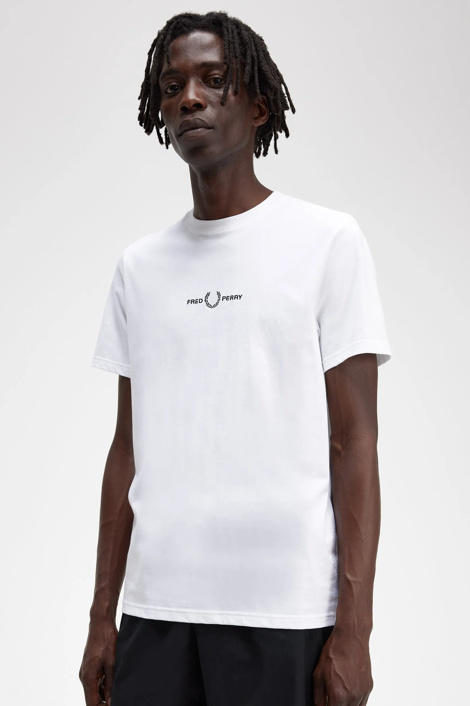 T-shirt Fred Perry Embroidered