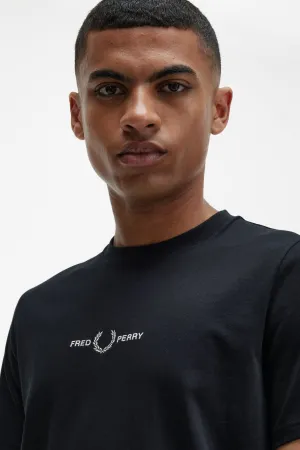 T-shirt Fred Perry Embroidered
