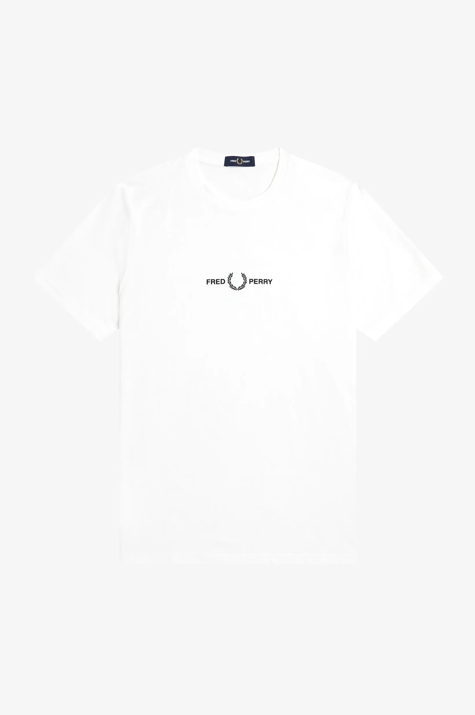 T-shirt Fred Perry Embroidered