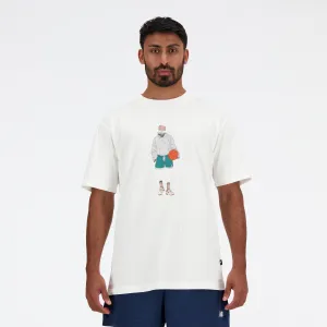 T-shirt New Balance Basketball Style Sea Salt
