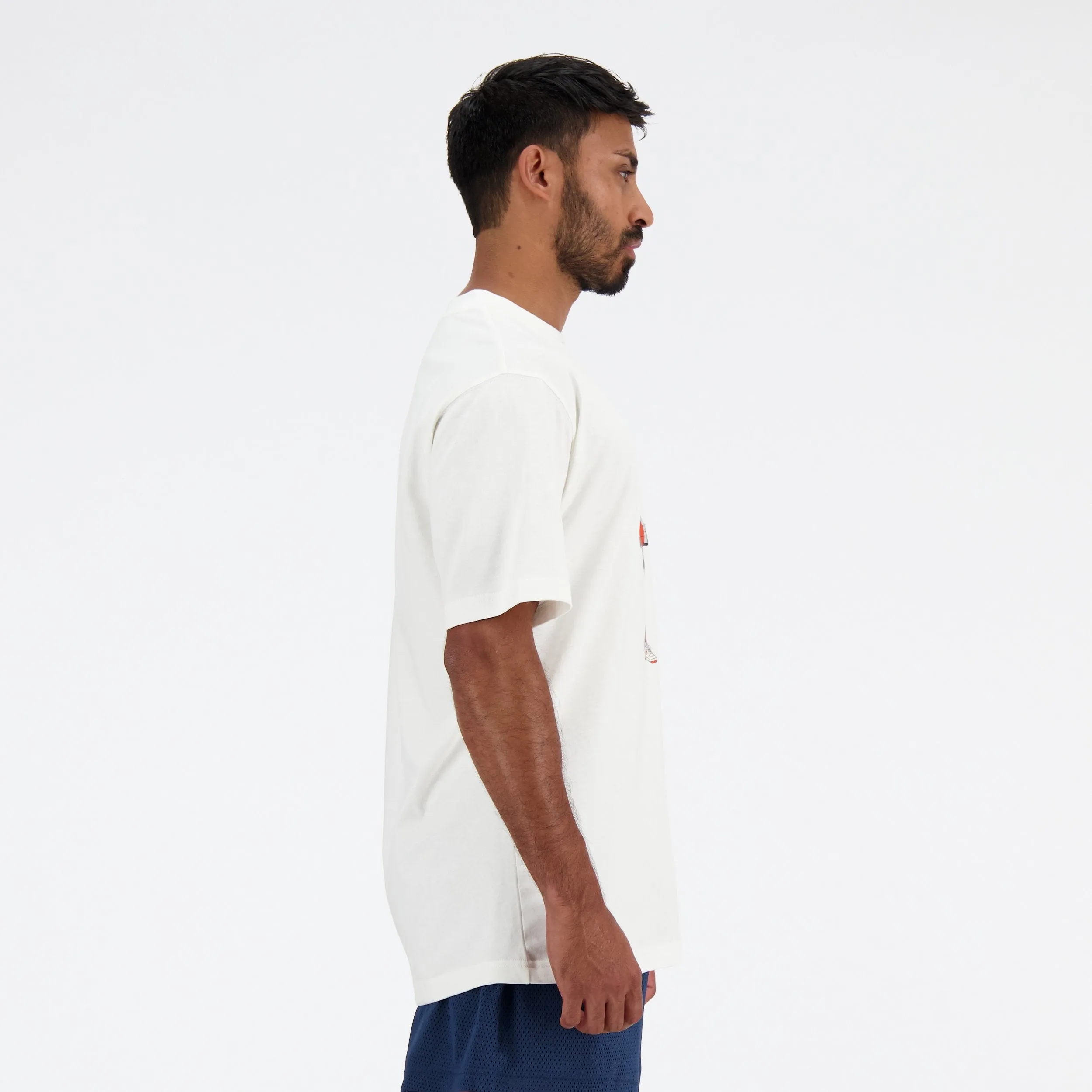 T-shirt New Balance Basketball Style Sea Salt