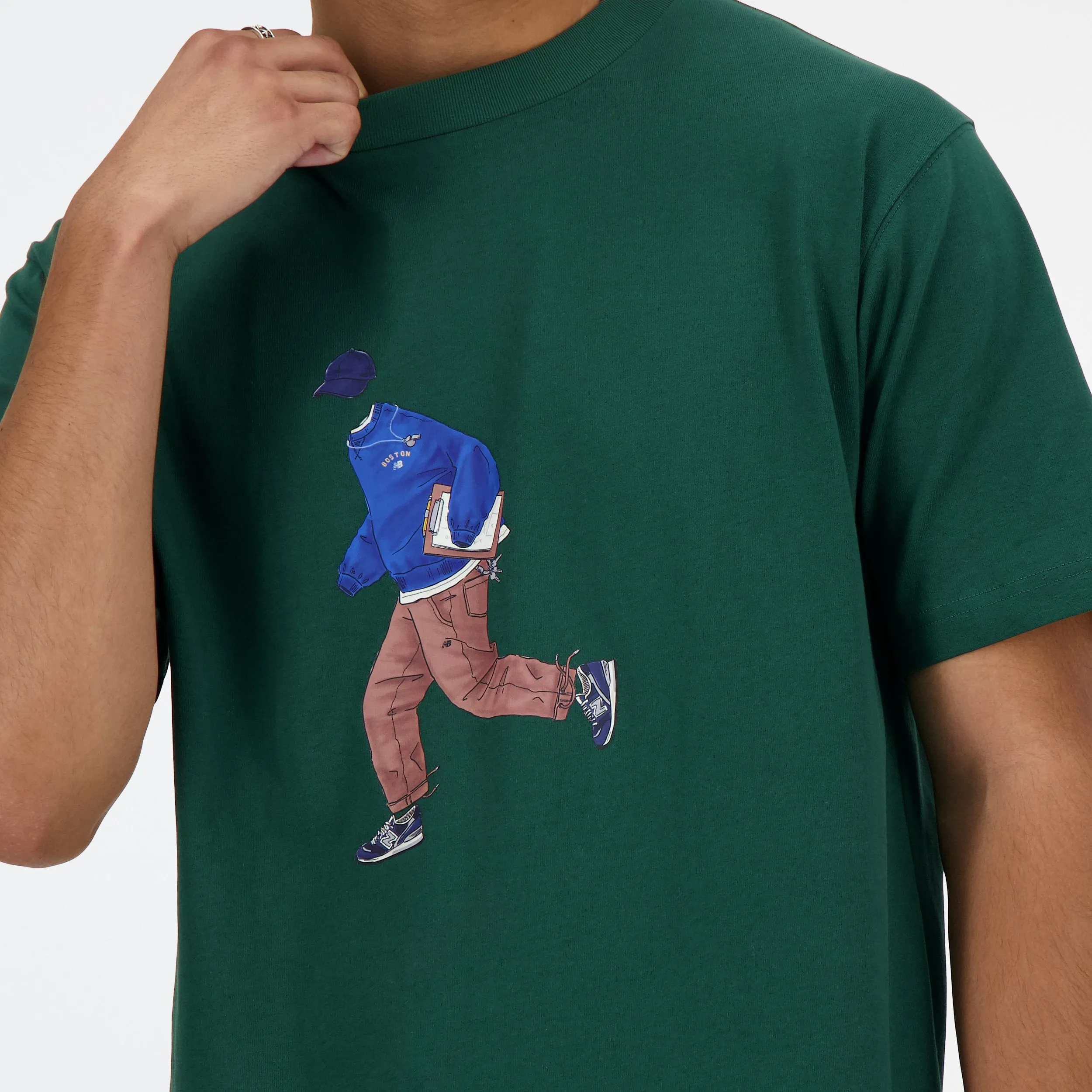 T-shirt New Balance Sport Style Nightwatch Green