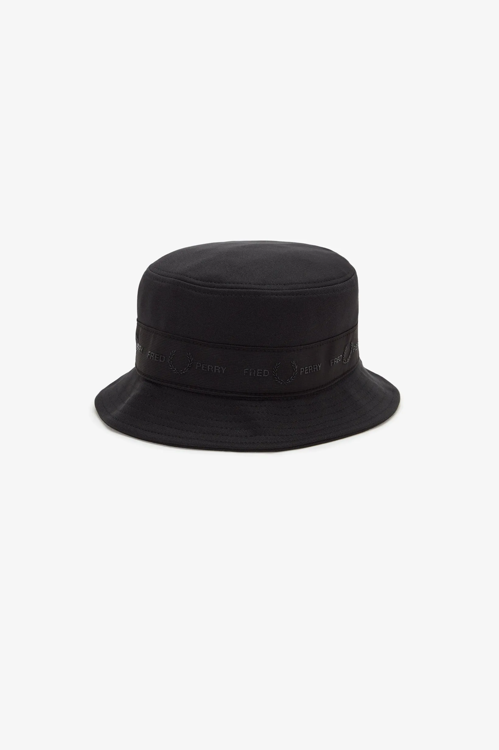 TONAL TAPE TRICOT BUCKET HAT