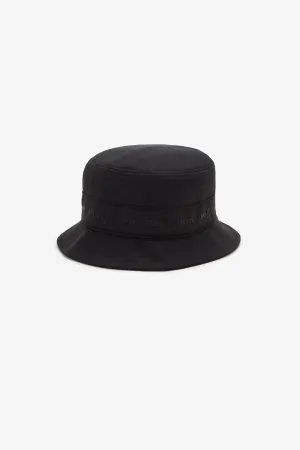 TONAL TAPE TRICOT BUCKET HAT