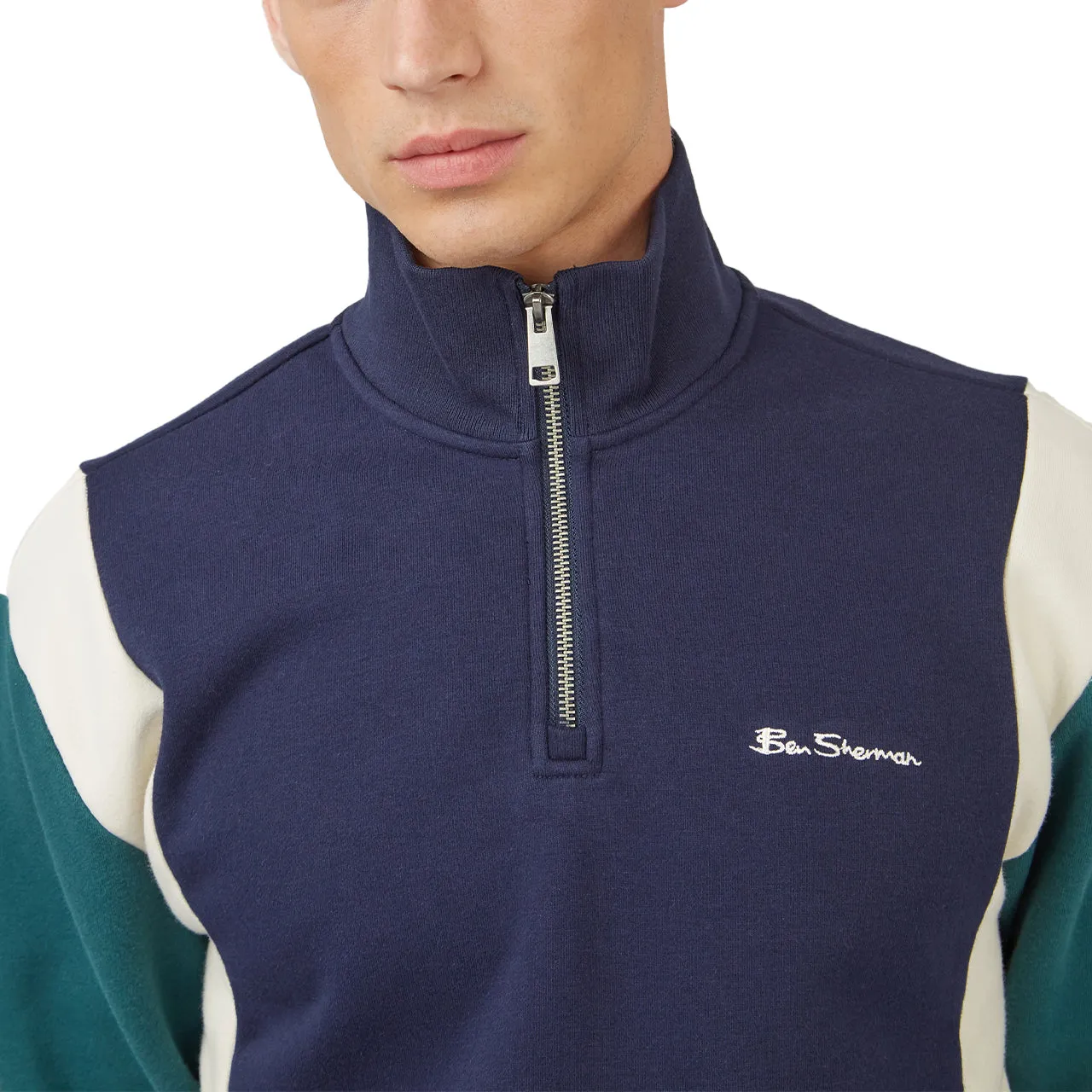 Trending Now Funnel Neck with Half Zip Fastening  Almost Sold Out!