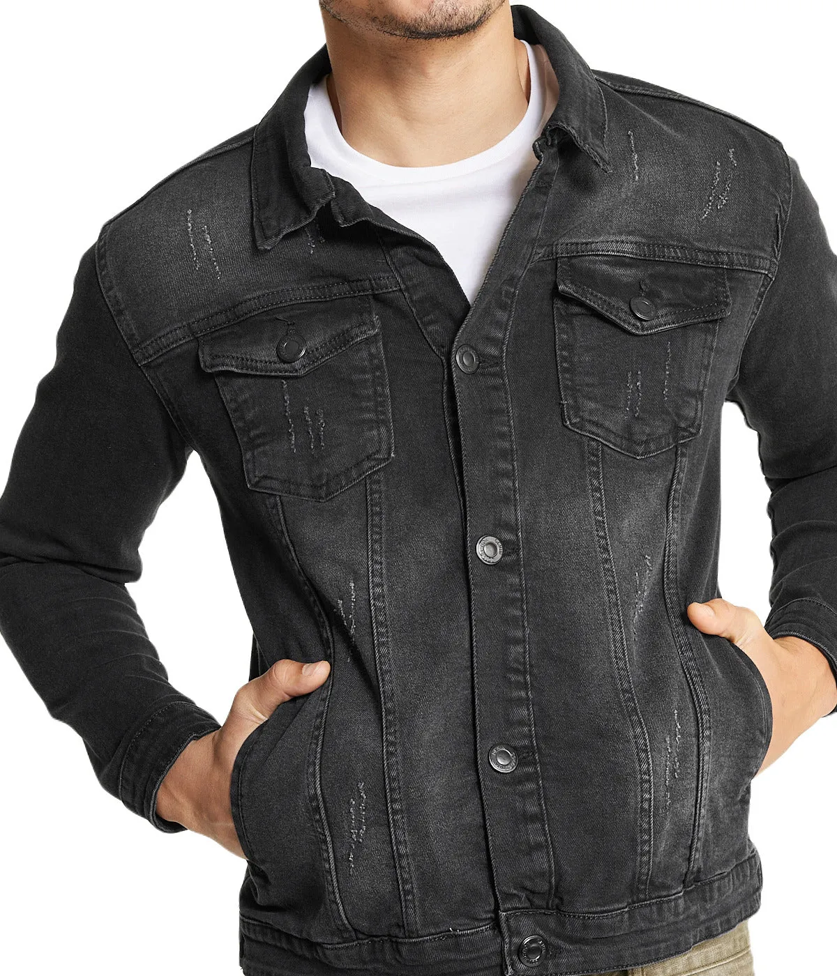 VIP Favorite Black Denim Jacket  Going Fast!