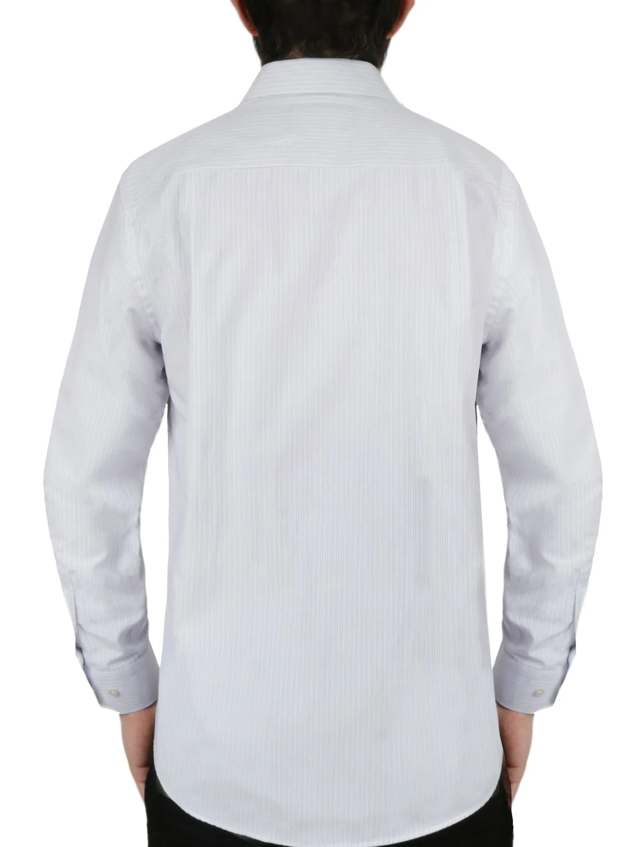 VIP Favorite White Stripe Dress Shirt  Last Chance!