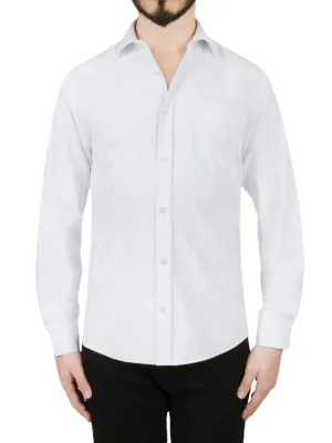 VIP Favorite White Stripe Dress Shirt  Last Chance!