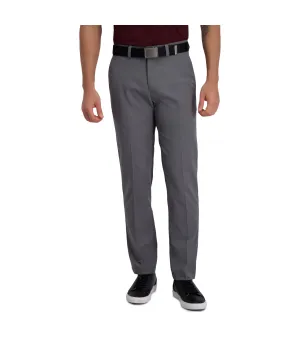 Worth Every Penny Haggar Men's Cool Right Performance Flex Pant-Straight Fit Heather Grey  Last Few Pieces!